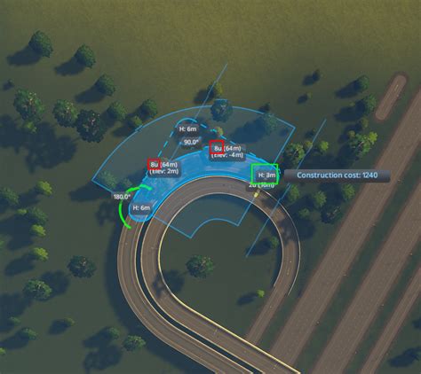Creating smooth highway exits .